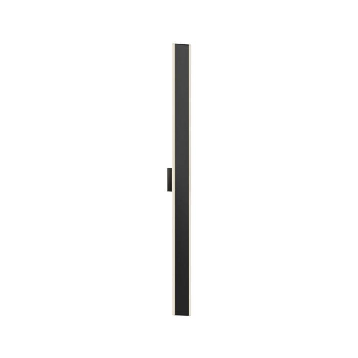 1-Light Outdoor Wall Sconce in Black