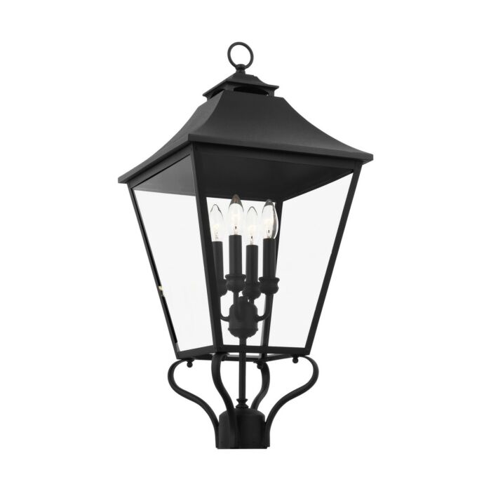 Four Light Outdoor Post Lantern by Visual Comfort Studio