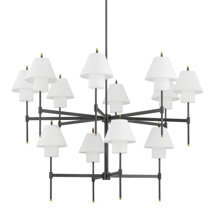 12 Light Chandelier by Hudson Valley