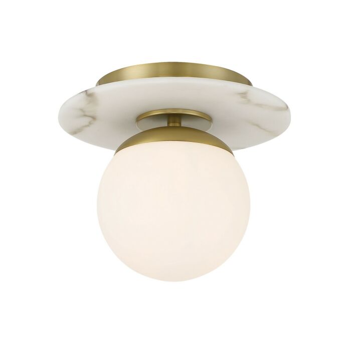 One Light Semi Flush Mount