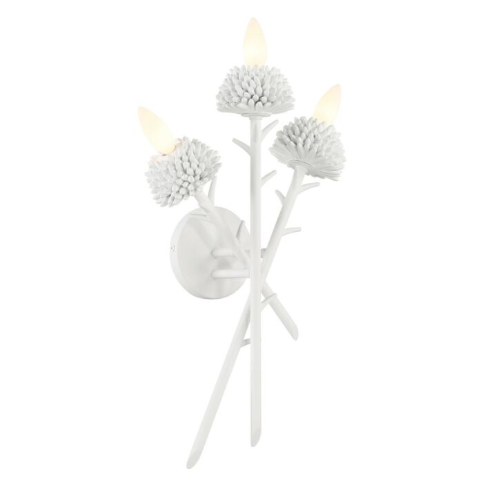 Three Light Wall Sconce