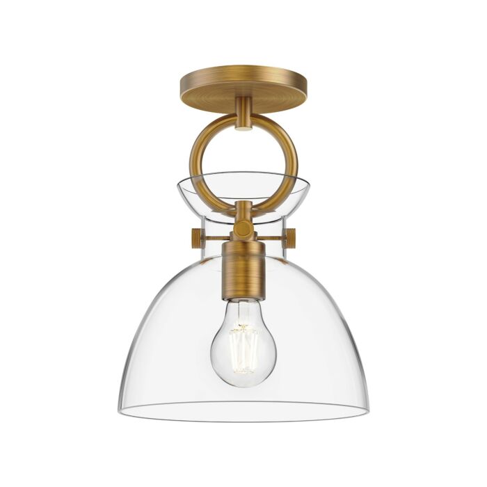 One Light Semi-Flush Mount by Alora