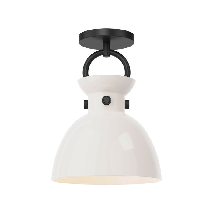 One Light Semi-Flush Mount by Alora