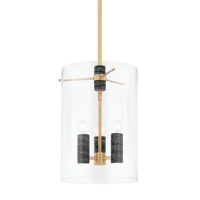 Three Light Lantern by Corbett Lighting