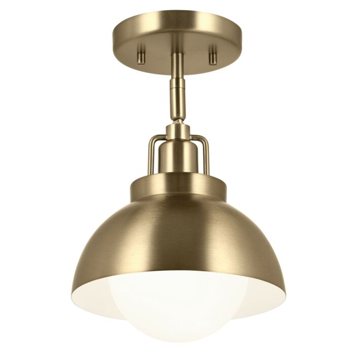 One Light Semi Flush Mount by Kichler
