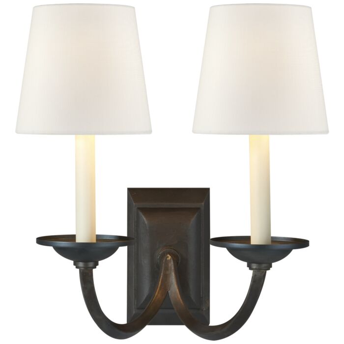 Two Light Wall Sconce