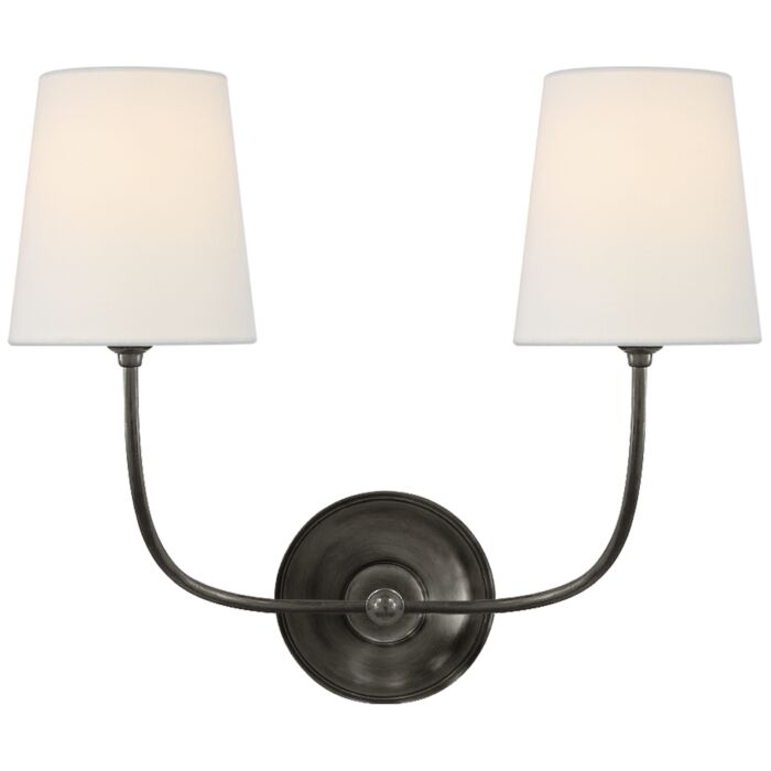 Two Light Wall Sconce