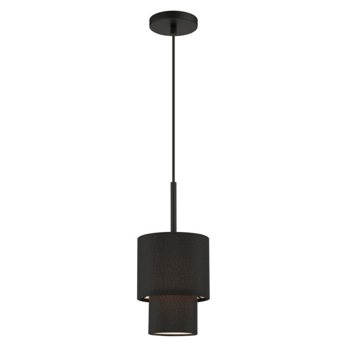 Bainbridge 1-Light Mini Pendant in Black