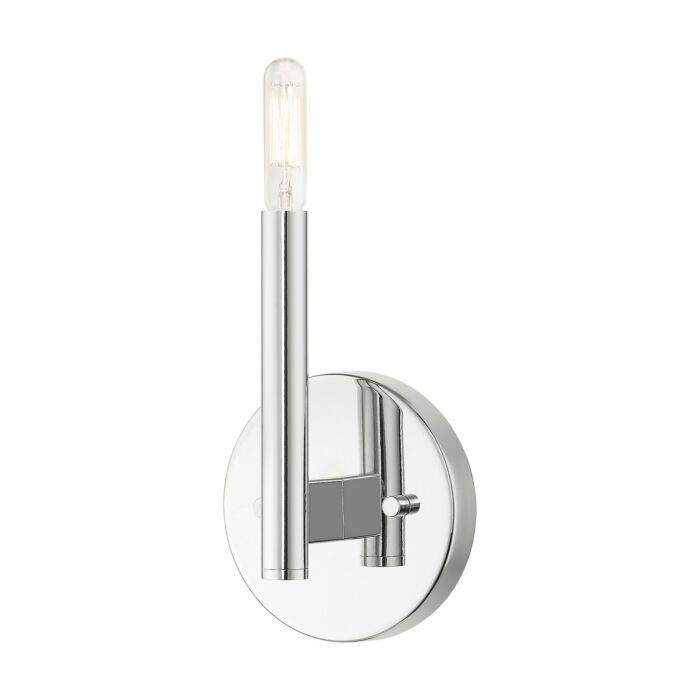 Copenhagen 1-Light Wall Sconce in Polished Chrome
