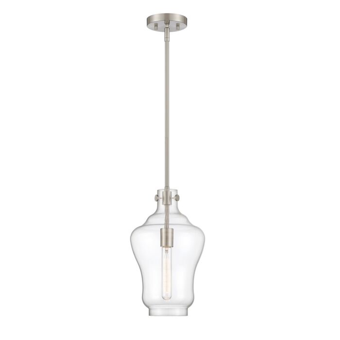 Moonlight 1-Light Pendant in Polished Nickel