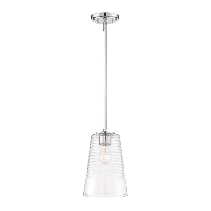 Ingo 1-Light Pendant in Polished Nickel