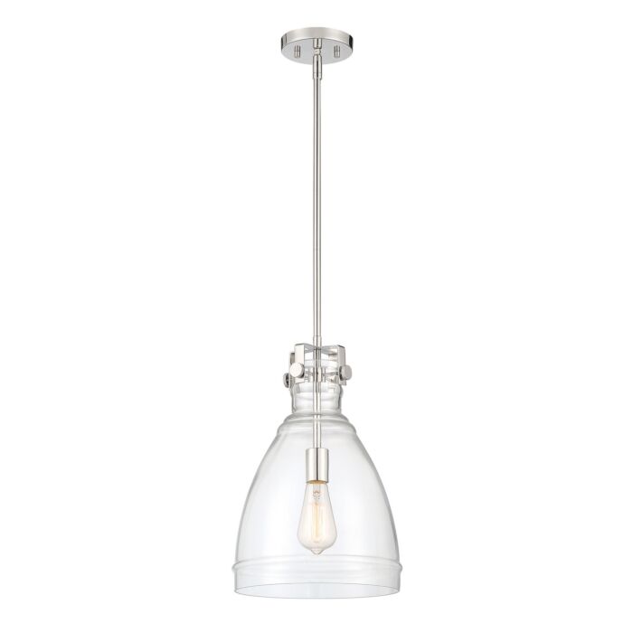 Beechmont 1-Light Pendant in Polished Nickel