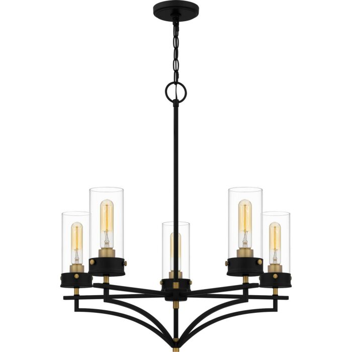 Five Light Chandelier by Quoizel