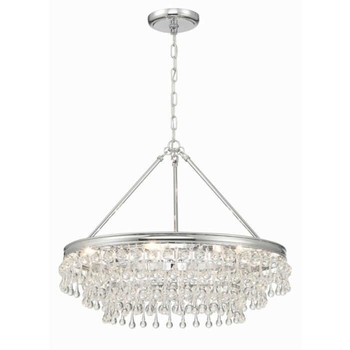 Six Light Chandelier by Crystorama