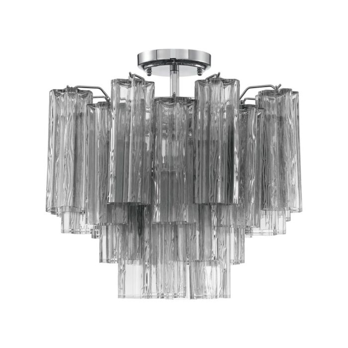 Four Light Semi Flush Mount by Crystorama