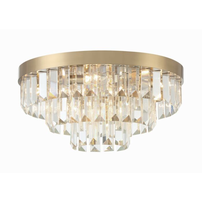 Eight Light Flush Mount by Crystorama