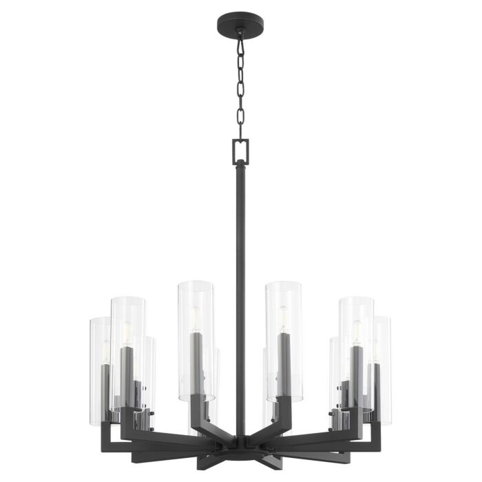 Ten Light Chandelier by Quorum