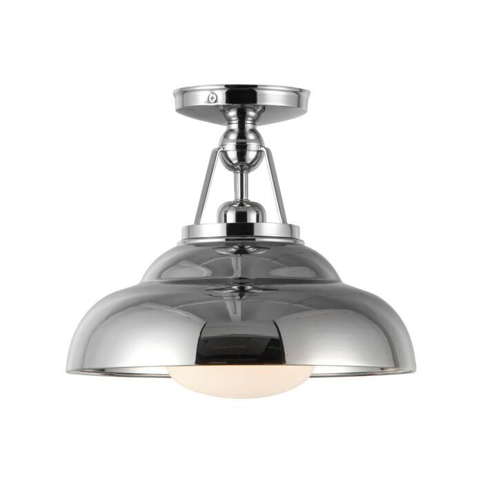 One Light Semi-Flush Mount by Alora