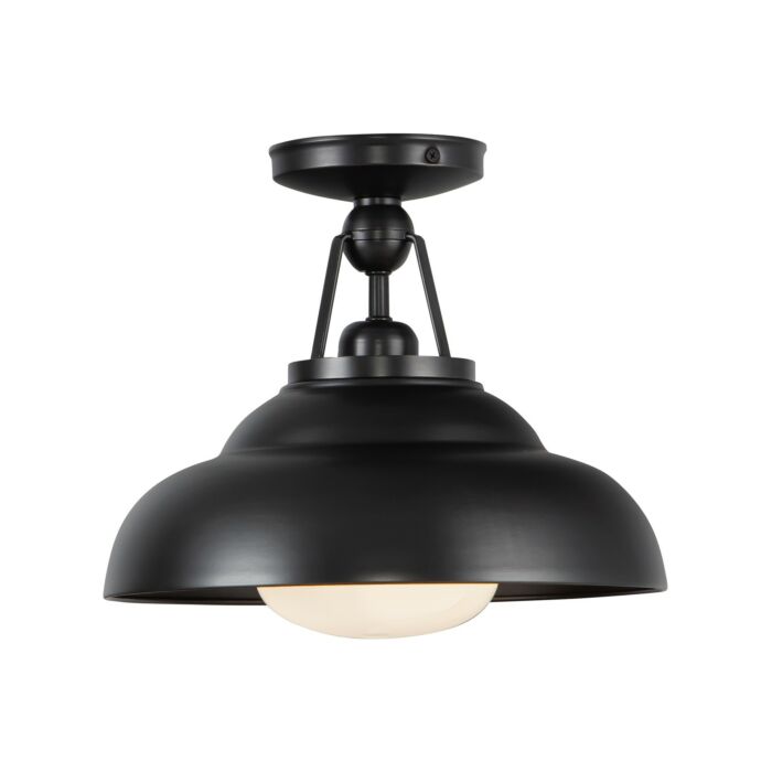 One Light Semi-Flush Mount by Alora
