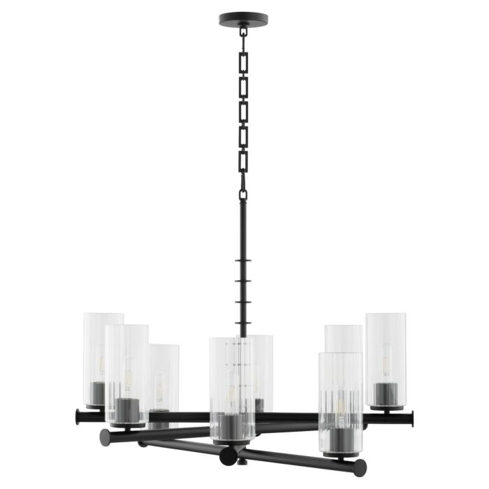 Eight Light Chandelier by Quorum