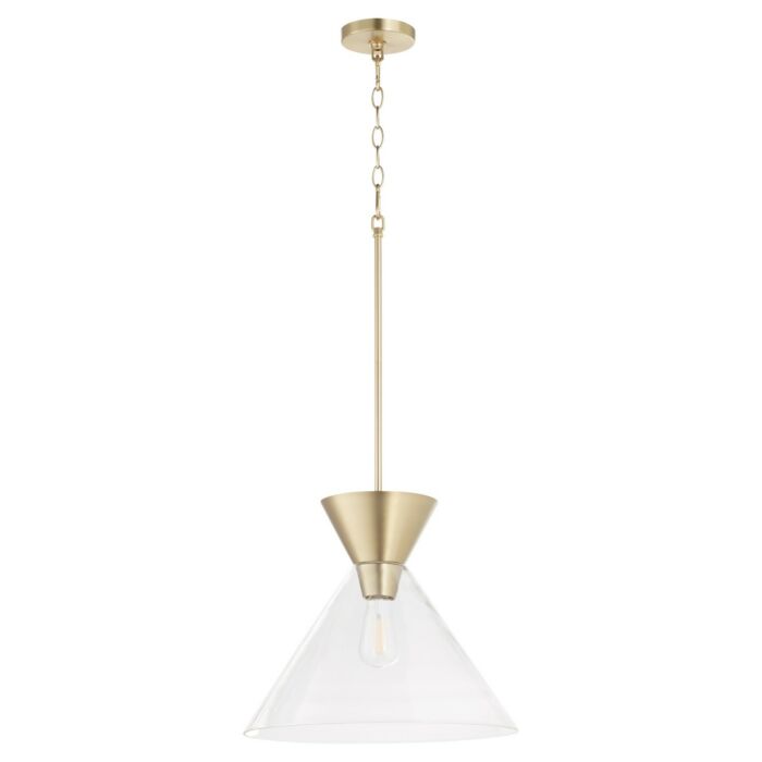 One Light Pendant by Quorum