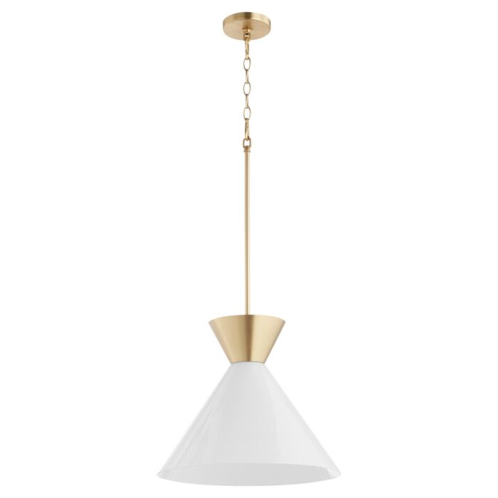 One Light Pendant by Quorum