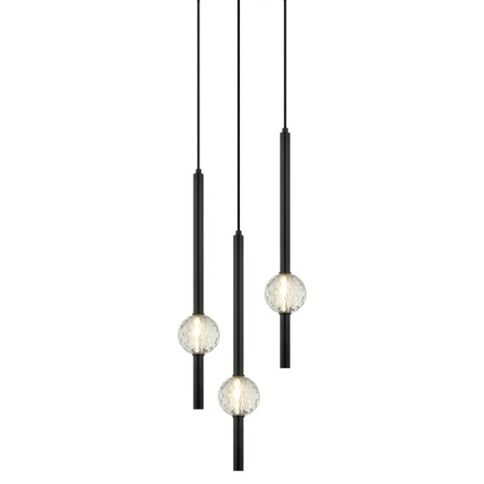 Three Light Pendant by Matteo Lighting