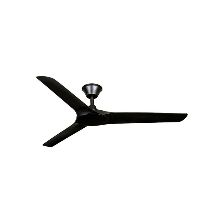 Abyss 56in Hanging Ceiling Fan in Black