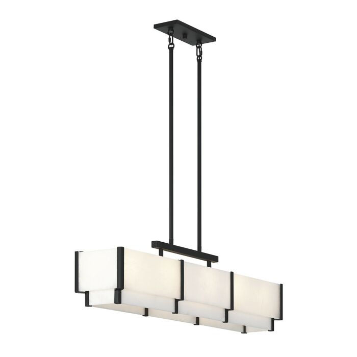 Five Light Linear Chandelier by Savoy House