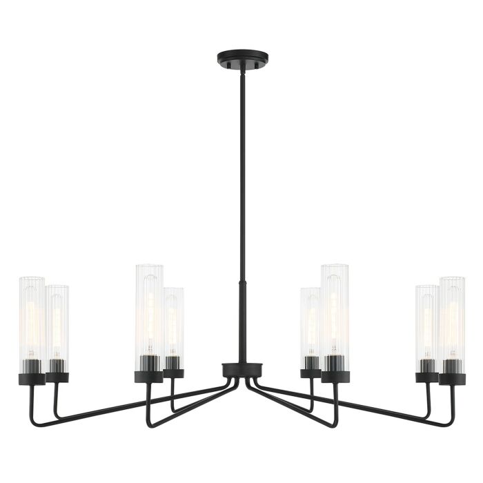 Eight Light Chandelier by Savoy House