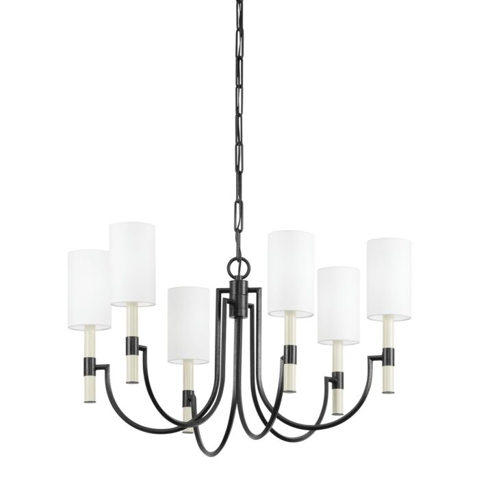 Six Light Chandelier by Troy Lighting