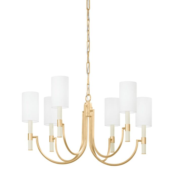 Six Light Chandelier by Troy Lighting