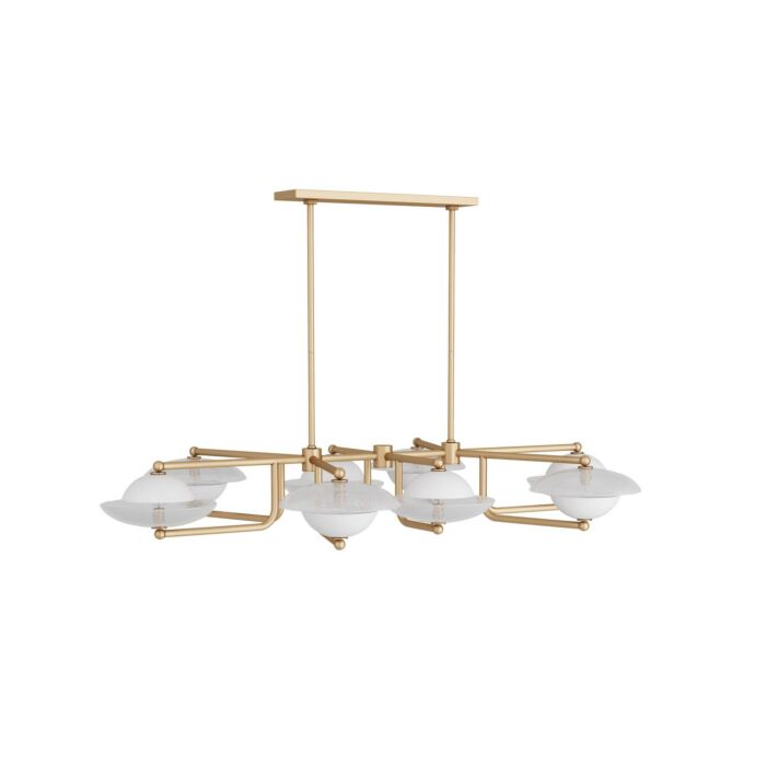Eight Light Chandelier by Arteriors