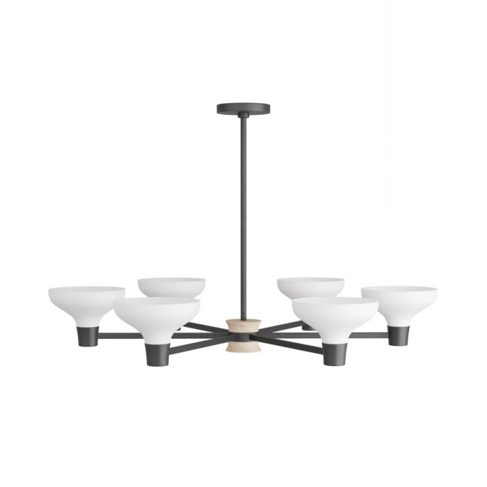 Six Light Chandelier by Arteriors