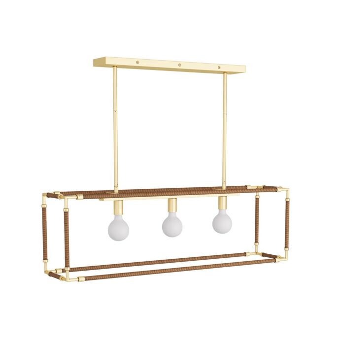 Three Light Chandelier by Arteriors