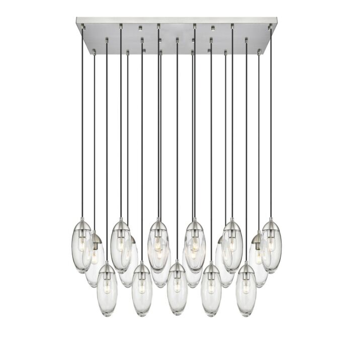 17 Light Linear Chandelier