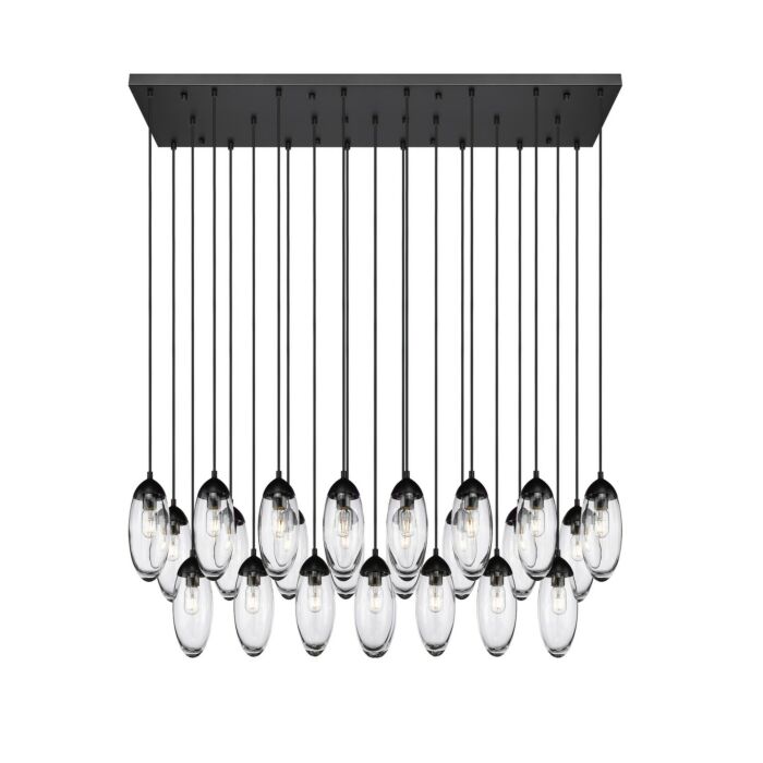 23 Light Linear Chandelier