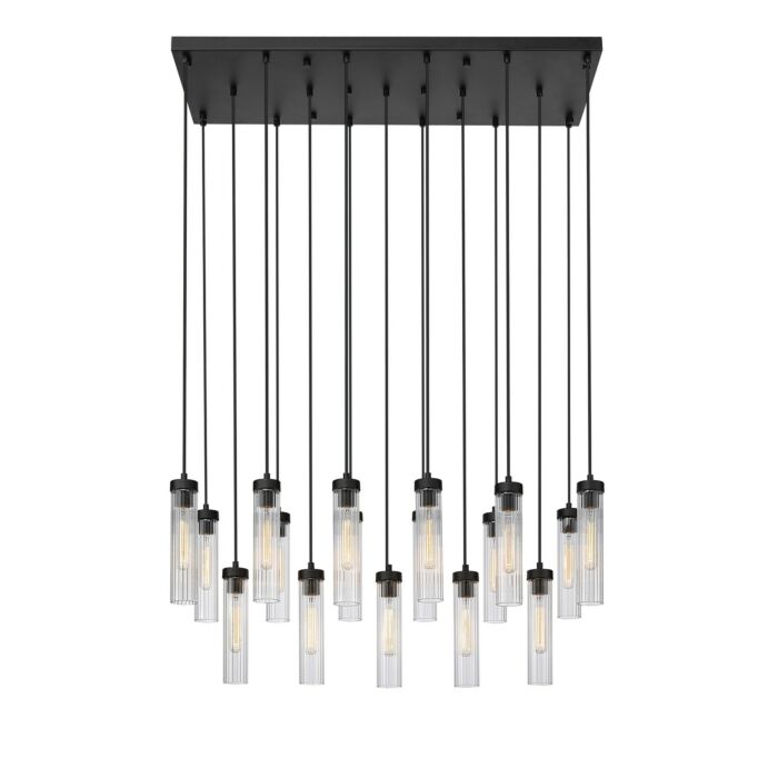 17 Light Linear Chandelier