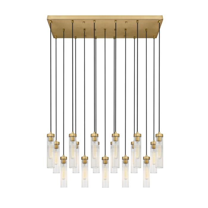 17 Light Linear Chandelier