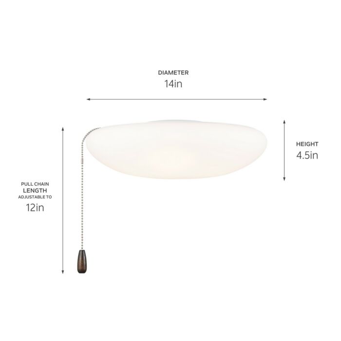 LED Fan Light Kit by Kichler