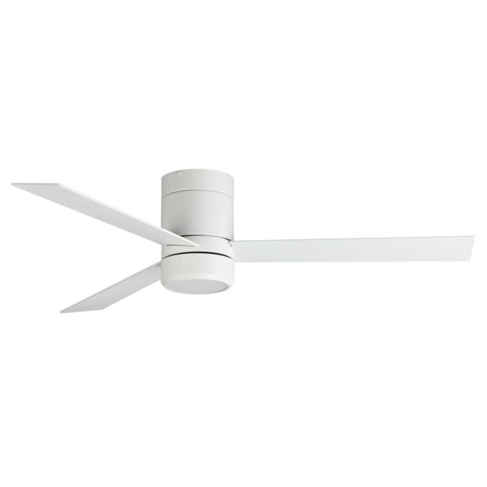 Tanker 1-Light 52" Ceiling Fan Light Kit in Matte White