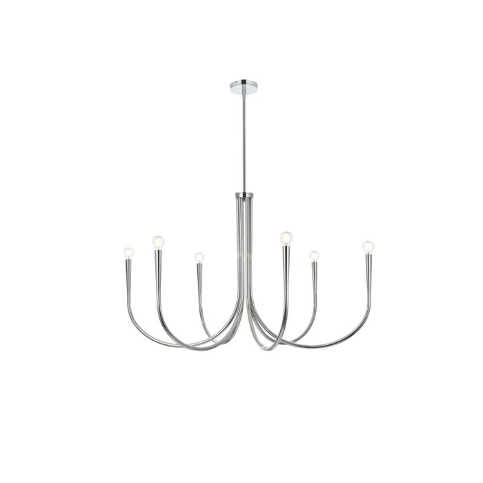 Layne 6-Light Chandelier in Chrome