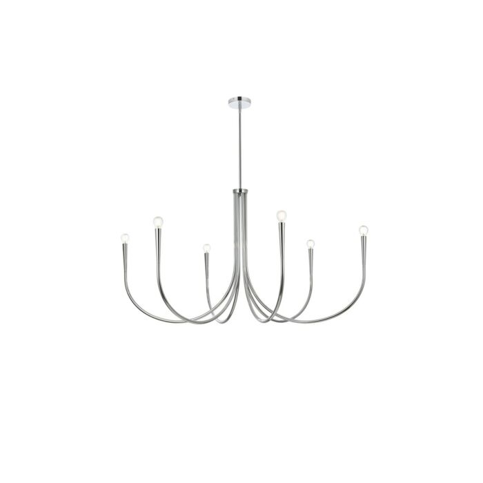 Layne 6-Light Chandelier in Chrome