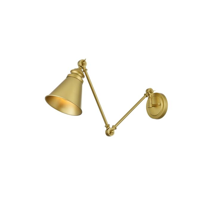 One Light Swing Arm Wall Sconce