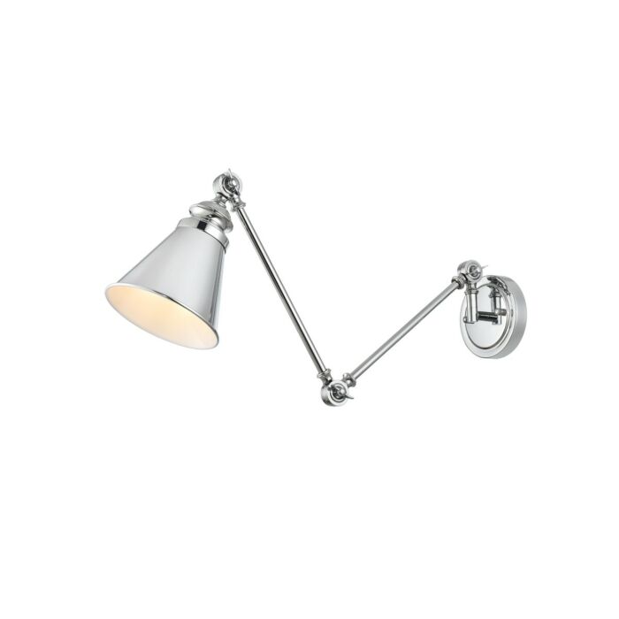 One Light Swing Arm Wall Sconce