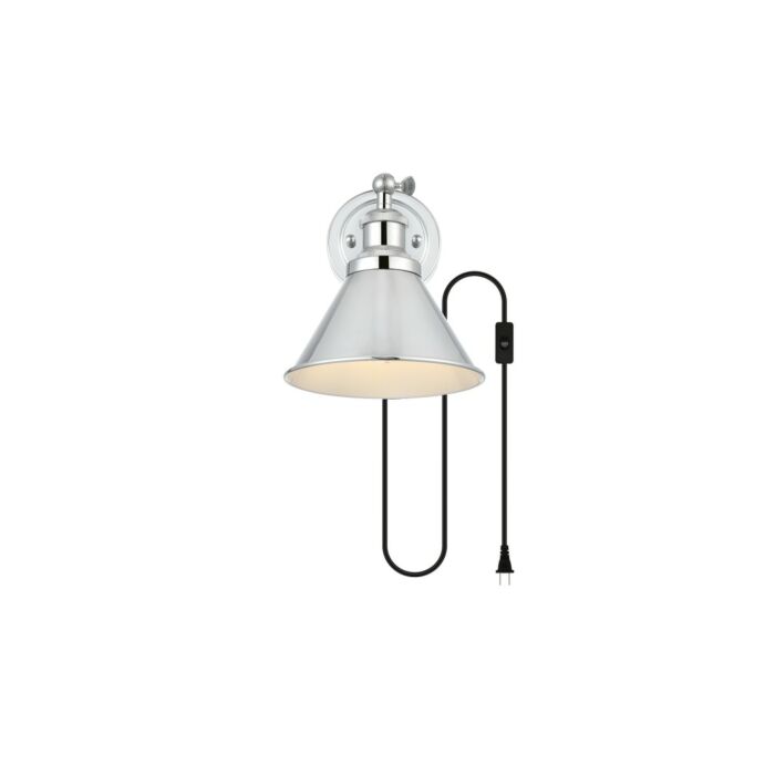 Blaise 1-Light Wall Sconce in Chrome