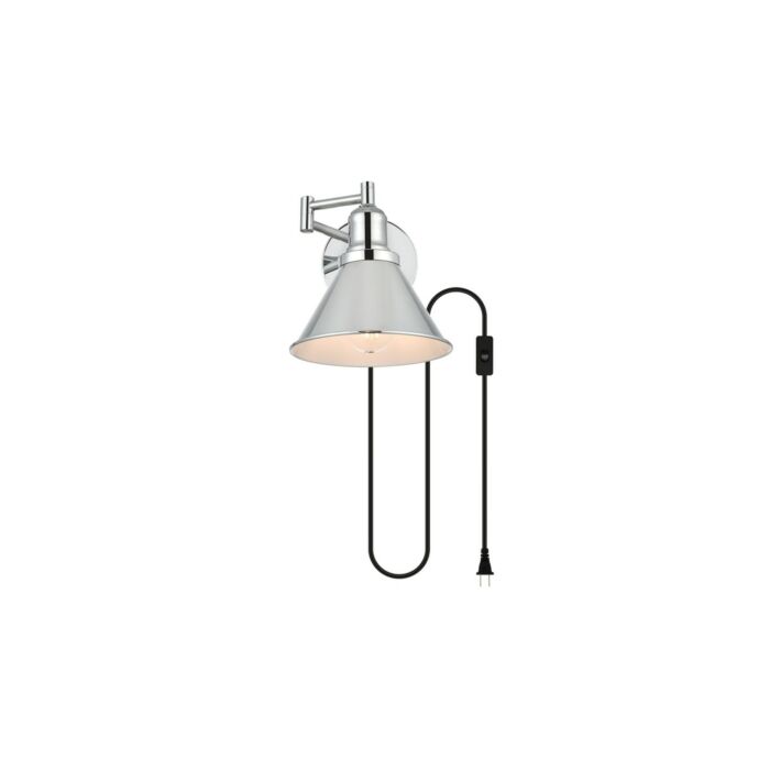 Jair 1-Light Wall Sconce in Chrome