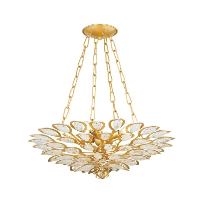 Four Light Chandelier by Corbett Lighting