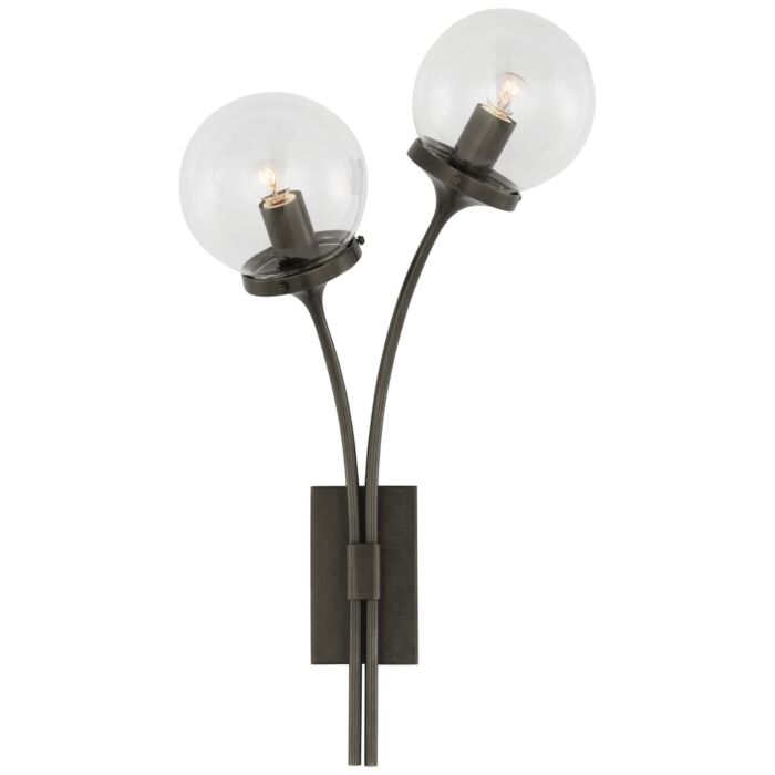 Two Light Wall Sconce