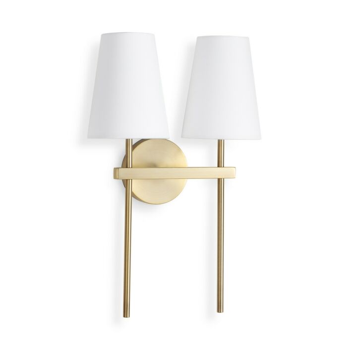 Two Light Wall Sconce